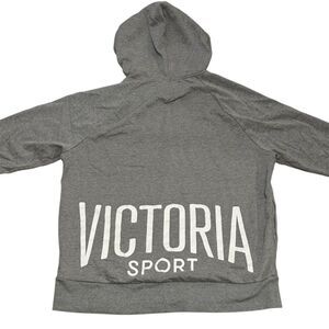 Victoria’s Secret Victoria Sport Zip Up Hoodie Jacket GraySize Large